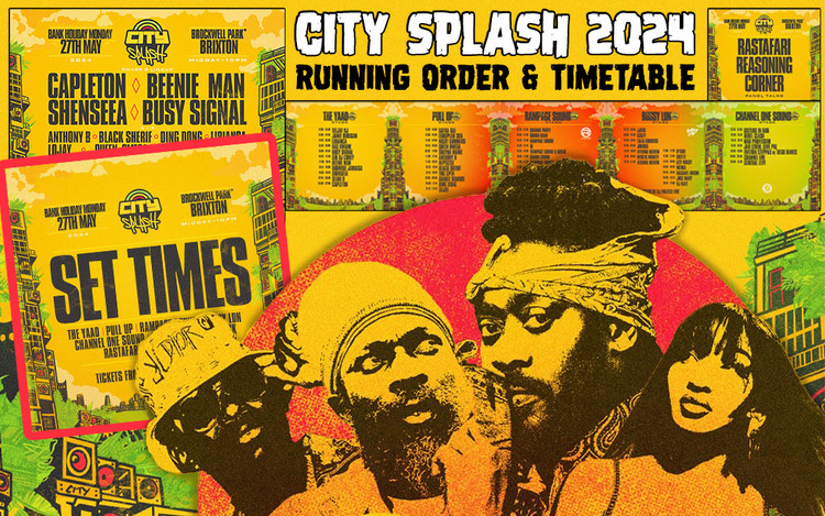 City Splash 2024 - Running Order & Timetable