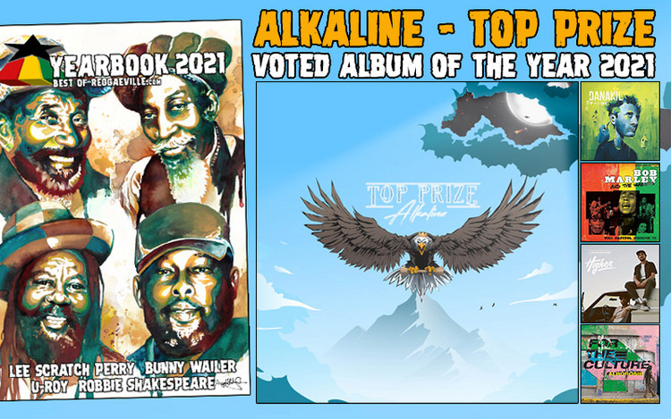 Top Prize by Alkaline Voted Album of the Year 2021 @ Reggaeville's Annual Poll