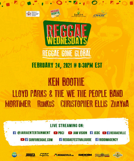 Reggae Wednesdays - Reggae Gone Global 2021