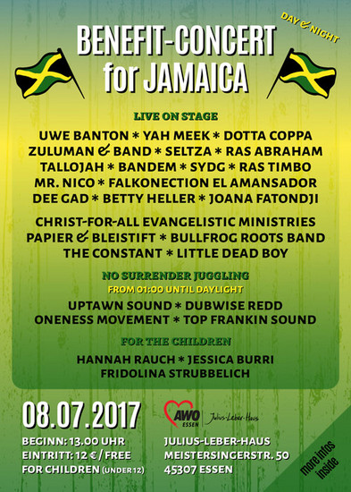 Benefit-Concert For Jamaica 2017