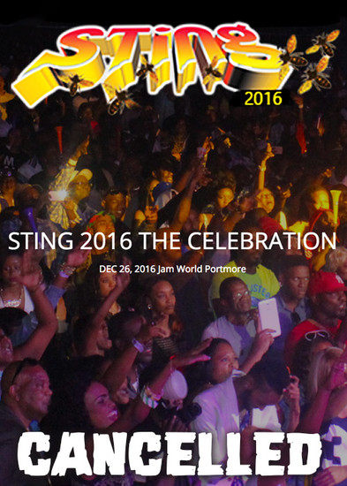 Cancelled: Sting 2016