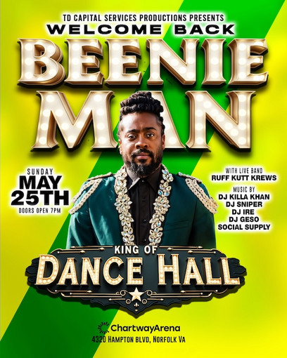 Beenie Man 5-25-2025