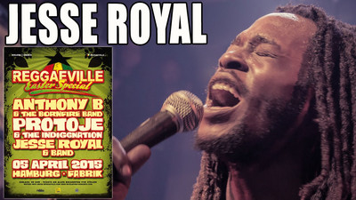 Jesse Royal - Modern Day Judas in Hamburg @ Reggaeville Easter Special 2015