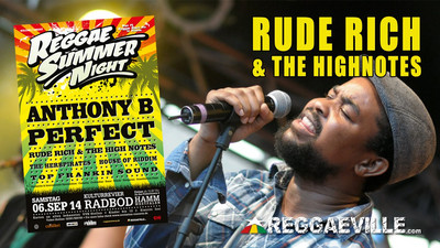 Rude Rich & The Highnotes @ Reggae Summer Night 2014