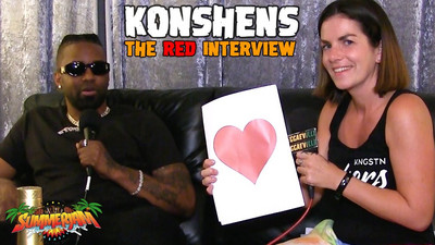 Konshens  - The Red Interview @ SummerJam 2022