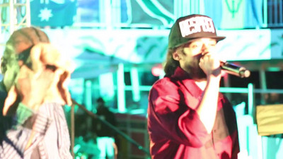 Damian Marley & Shinehead with King Jammy's Sound @ Welcome To Jamrock Reggae Cruise 2016