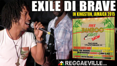 Exile Di Brave in Kingston, Jamaica @ Free Bamboo Joint Show 2015