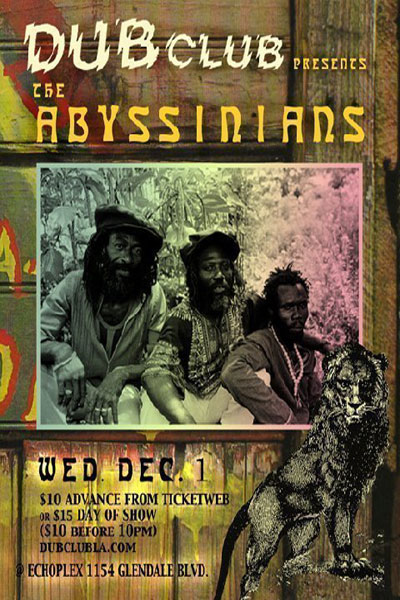 Abyssinians 12/1/2010