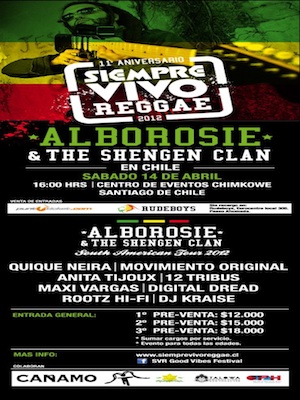 Alborosie 4/14/2012