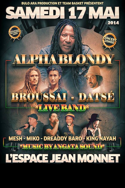 Alpha Blondy 5/17/2014