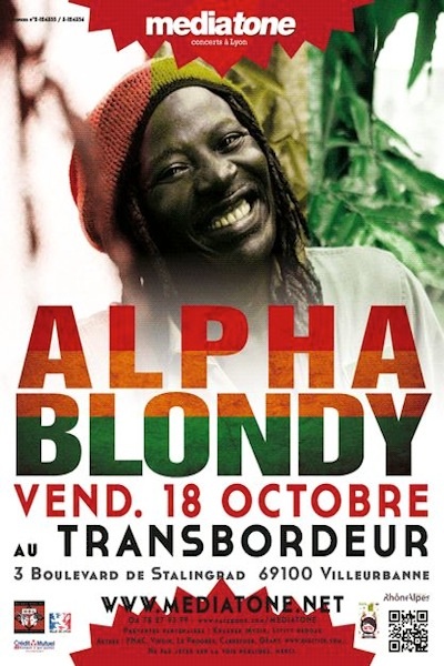 Alpha Blondy 10/18/2013