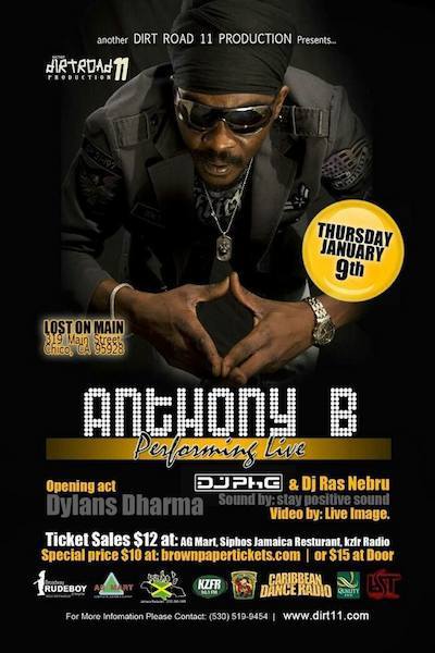 Anthony B 1/9/2014