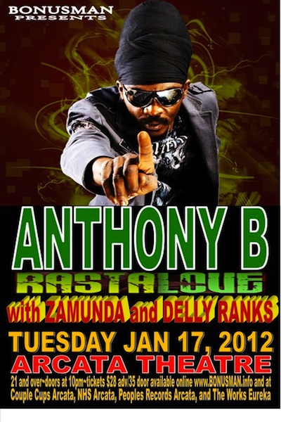 Anthony B 1/17/2012