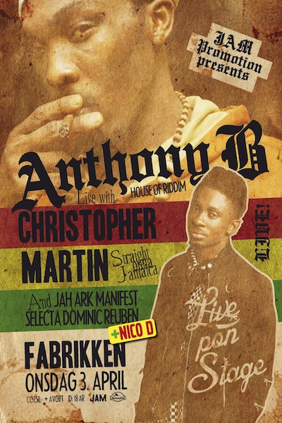 Anthony B 4/3/2013