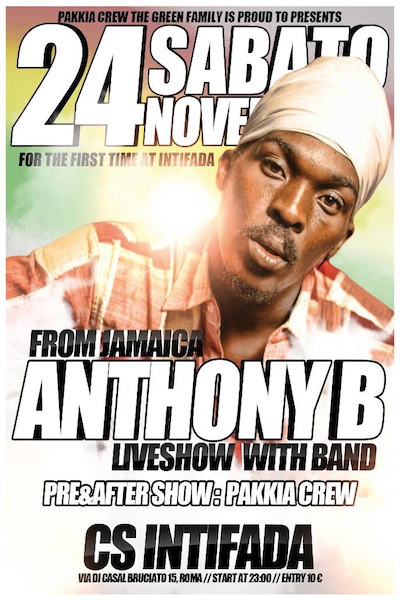 Anthony B 11/24/2012