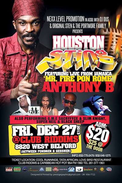 Anthony B 12/27/2013