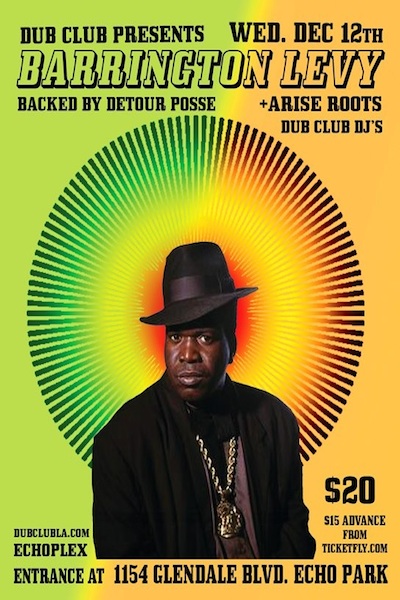 Barrington Levy 12/12/2012