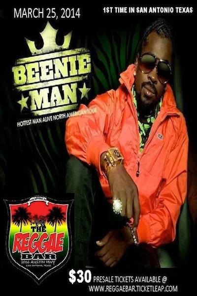 Beenie Man 3/25/2014