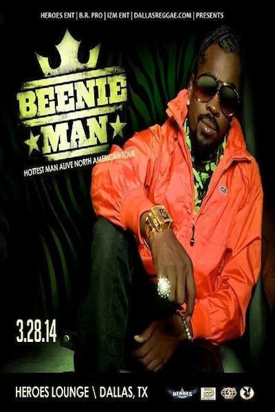 Beenie Man 3/28/2014
