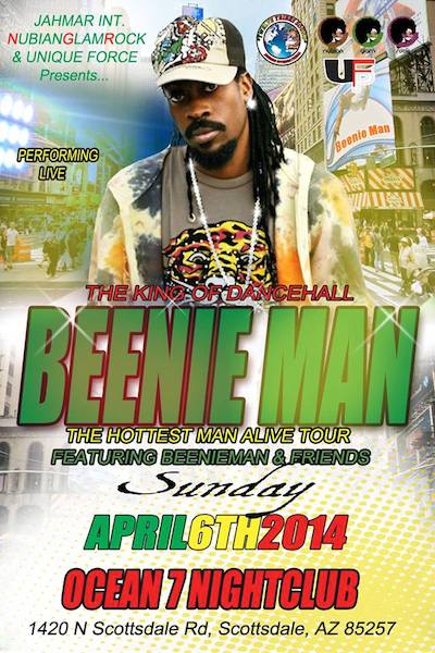 Beenie Man 4/6/2014