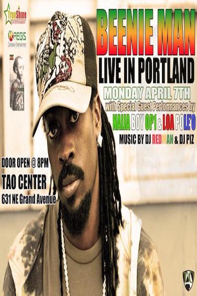 Beenie Man 4/7/2014