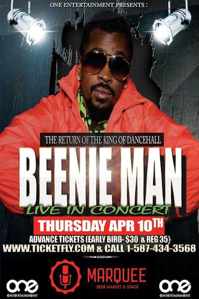 Beenie Man 4/10/2014
