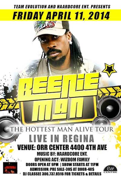 Beenie Man 4/11/2014