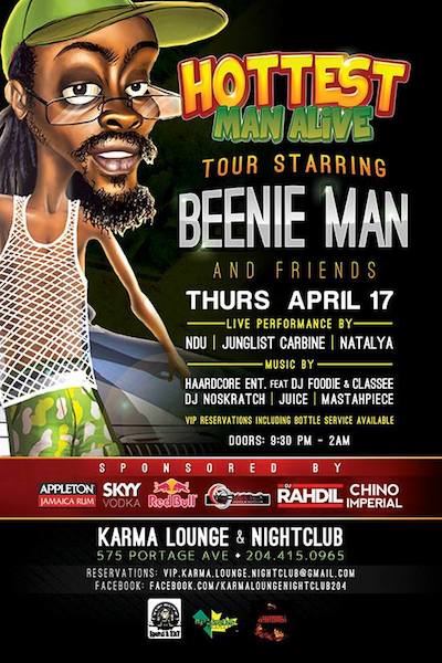 Beenie Man 4/17/2014