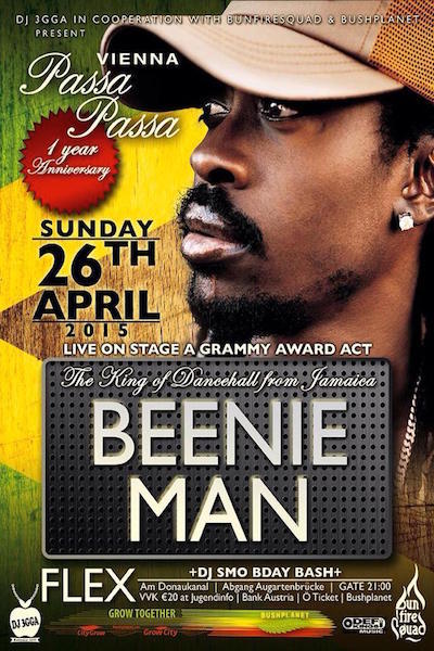 Beenie Man 4/26/2015