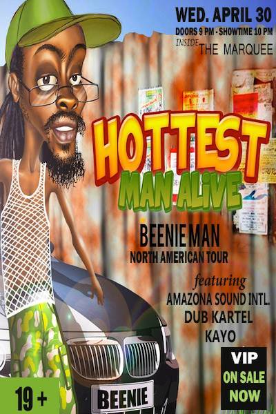 Beenie Man 4/30/2014