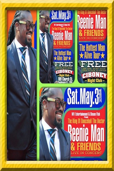 Beenie Man 5/3/2014