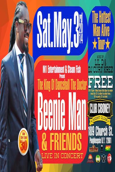 Beenie Man 5/3/2014