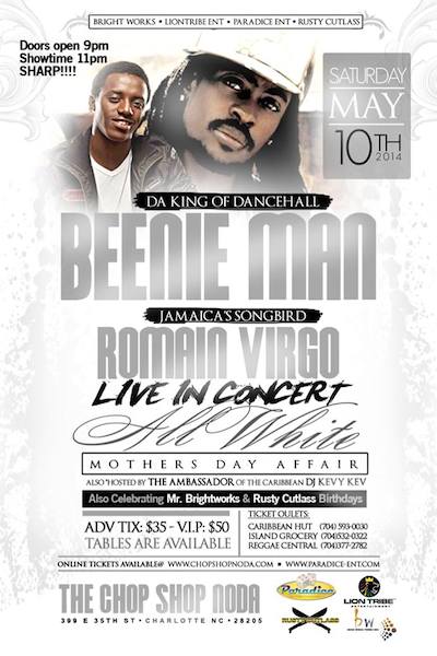 Beenie Man 5/10/2014