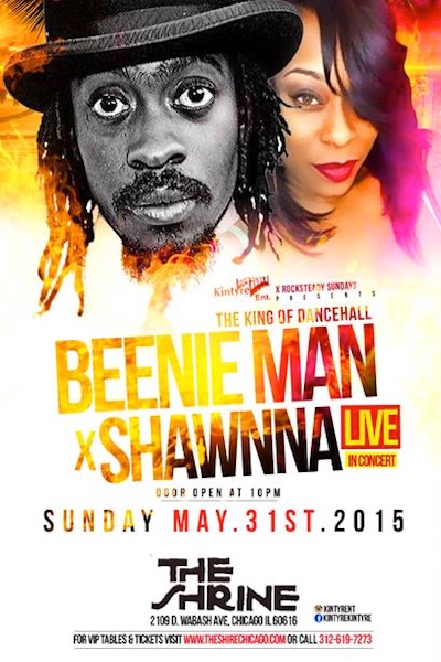 Beenie Man 5/31/2015