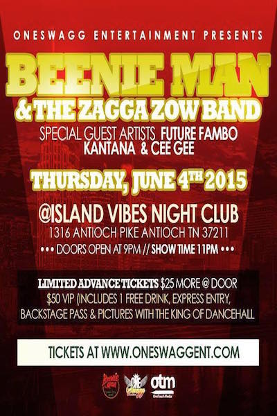 Beenie Man 6/4/2015
