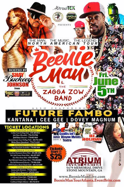 Beenie Man 6/5/2015