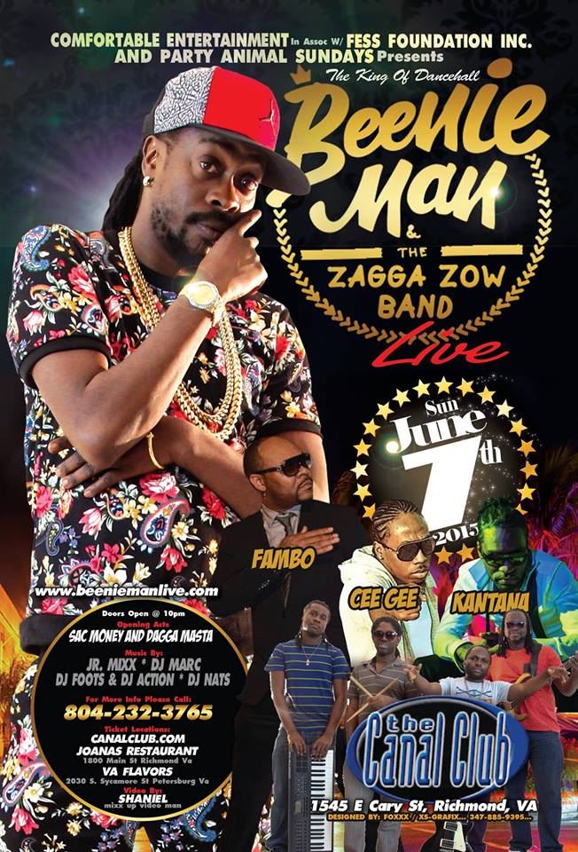 Beenie Man 6/7/2015