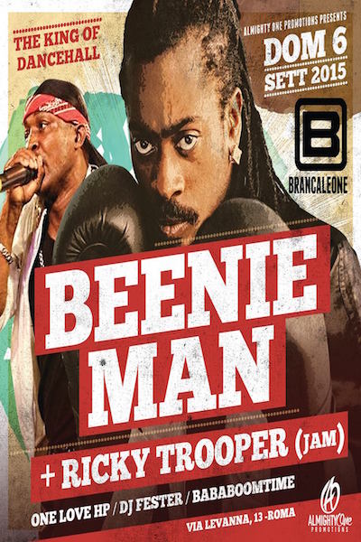 Beenie Man 9/6/2015