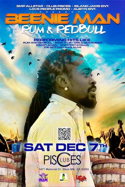 Beenie Man 12/7/2013