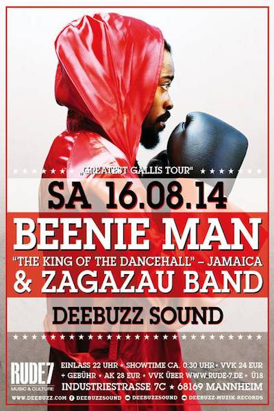 Beenie Man 8/16/2014