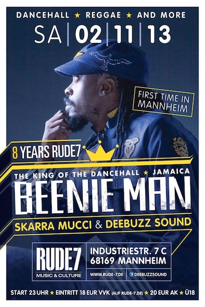Beenie Man 11/2/2013