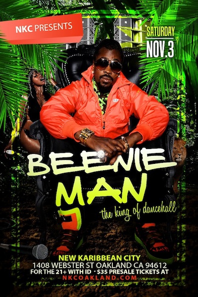 Beenie Man 11/3/2012