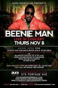 Beenie Man 11/8/2012