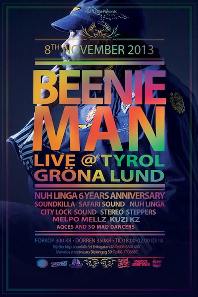 Beenie Man 11/8/2013