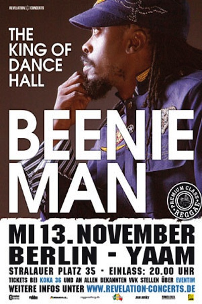 Beenie Man 11/13/2013