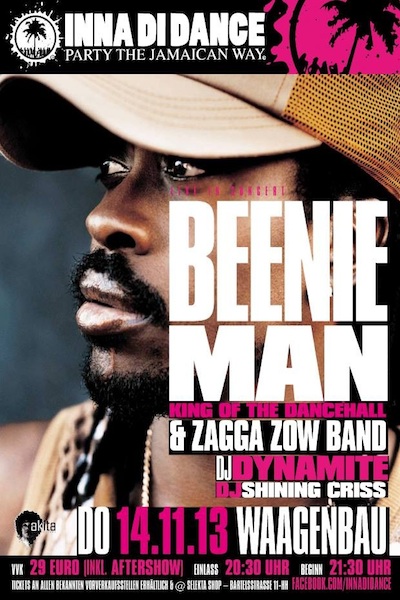 Beenie Man 11/14/2013