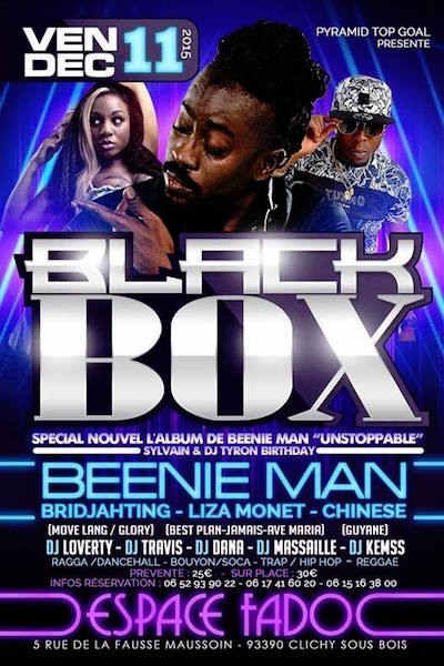 Beenie Man 12/11/2015