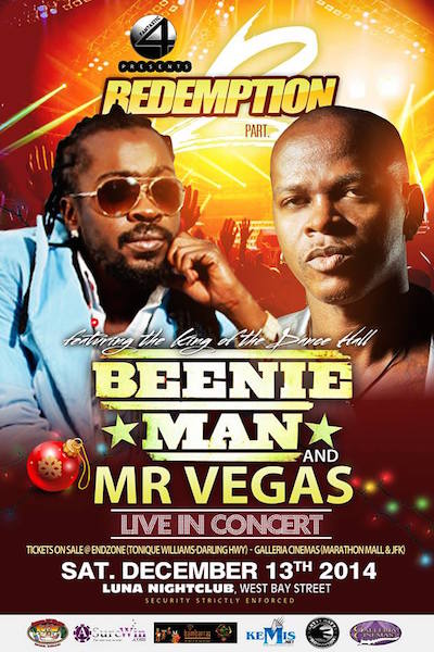 Beenie Man 12/13/2014