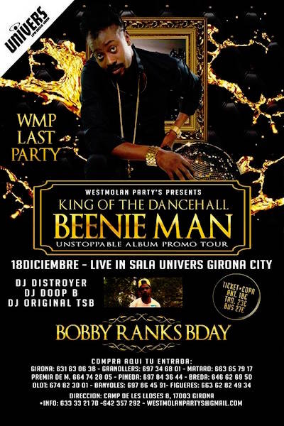 Beenie Man 12/18/2015