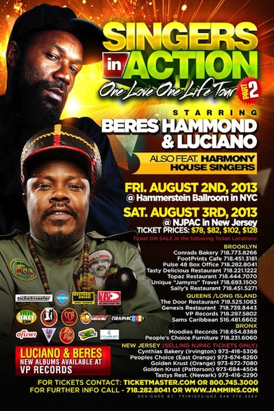 Beres Hammond 8/3/2013
